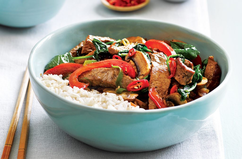 Lemongrass beef Lemongrass beef