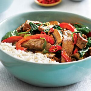 Lemongrass beef
