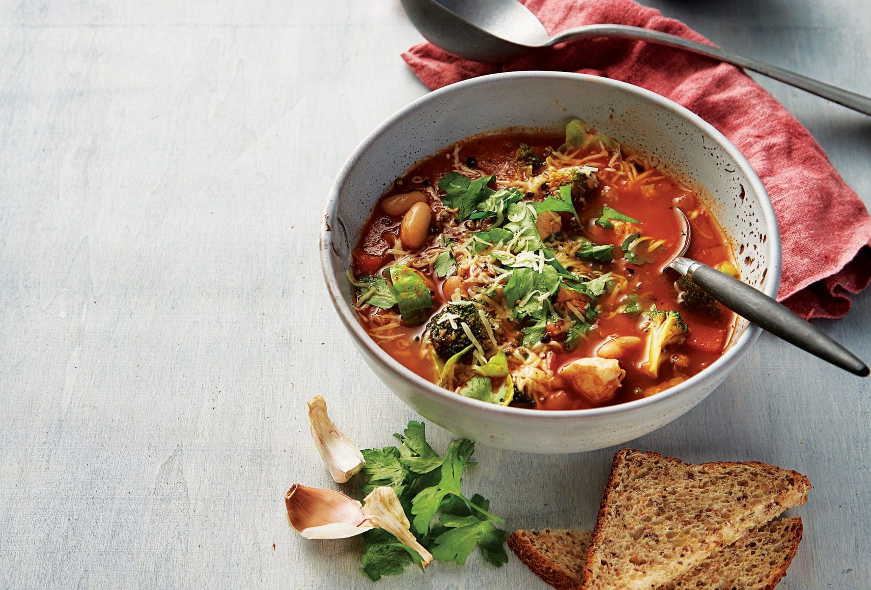 Chicken minestrone