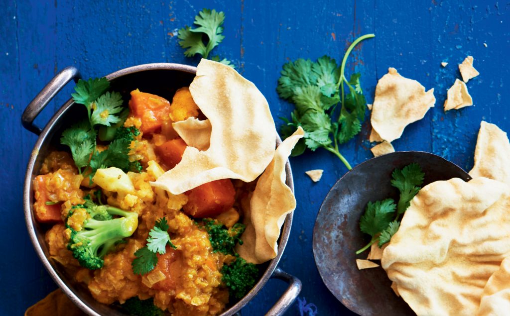 Lentil and kumara korma curry Lentil and kumara korma curry
