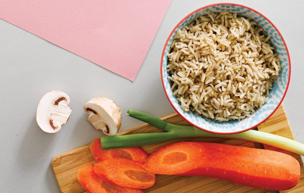 Kids’ basic rice
