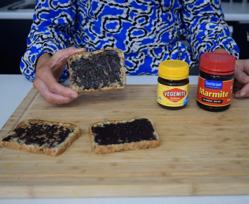 How much Marmite or Vegemite should you be spreading? How much Marmite or Vegemite should you be spreading?