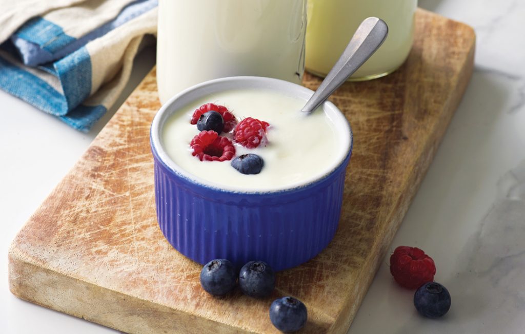 Homemade yoghurt