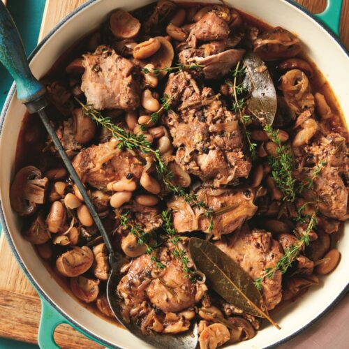 Chicken and mushroom Provençal