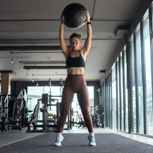 Positive self-talk and exercise