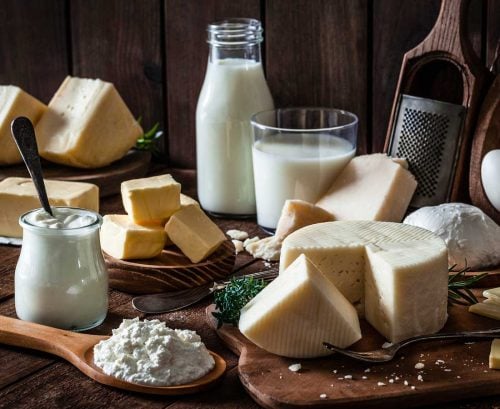 full fat dairy products