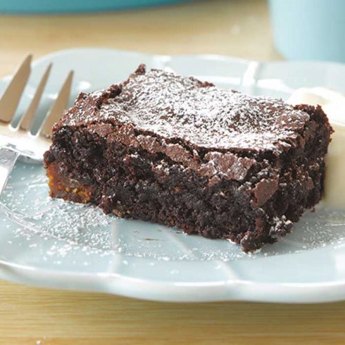 Chocolate and fig brownies