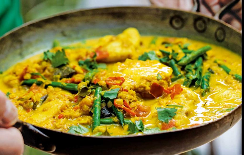 Turmeric fish and coconut curry Turmeric fish and coconut curry