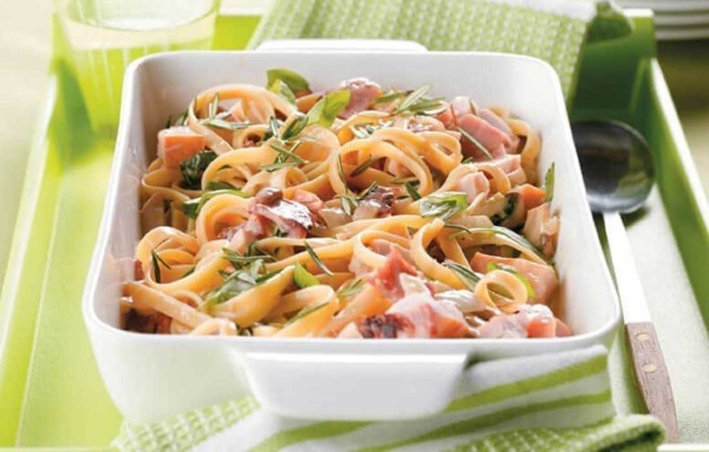 Chicken fettucine Chicken fettucine