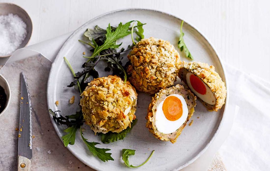 Baked Scotch eggs