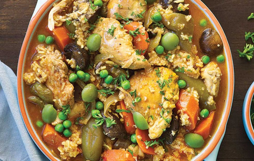 Chicken casserole – Spanish-style