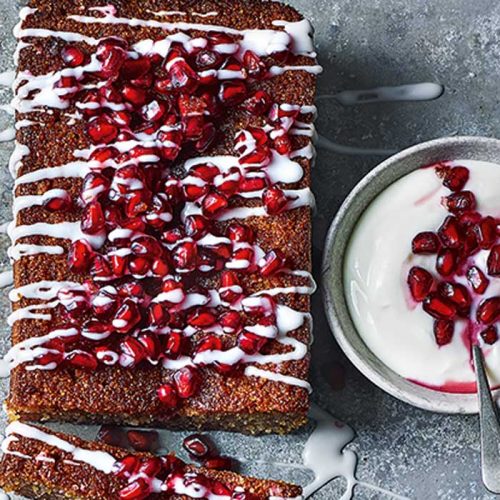 Pomegranate loaf