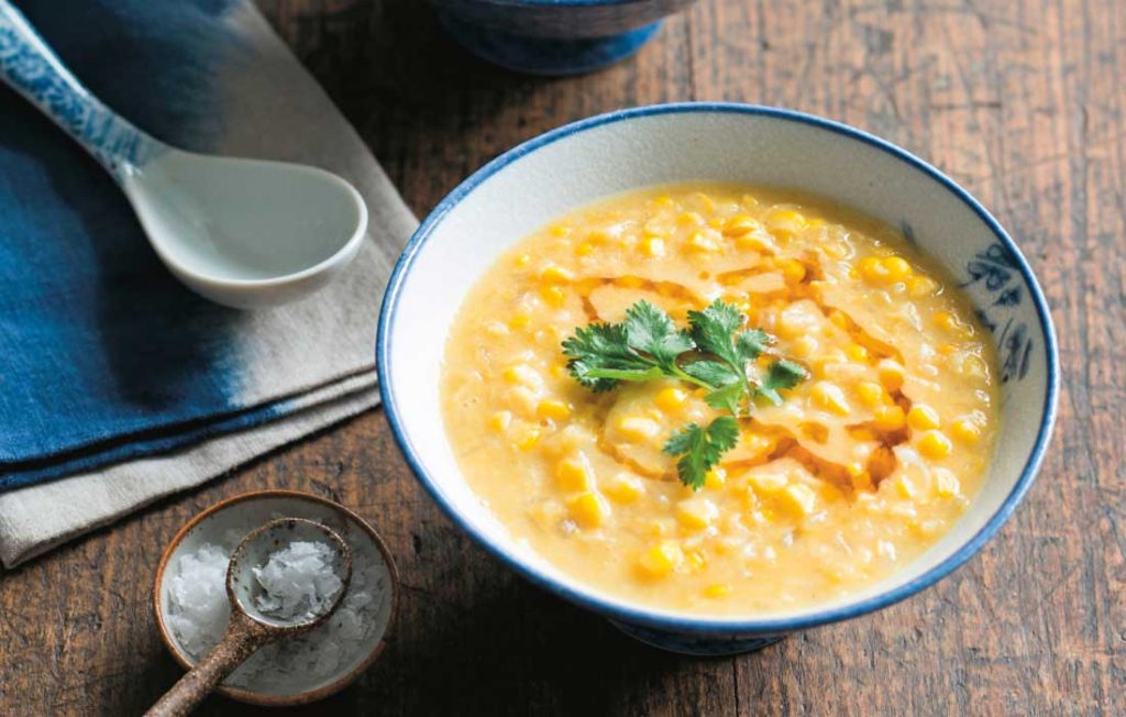Sweetcorn soup