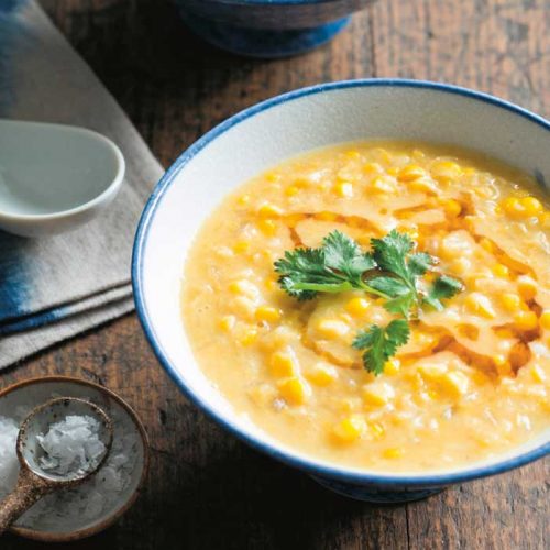Sweetcorn soup