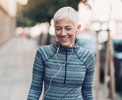 Woman walking