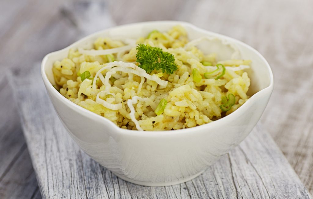 Simple baked risotto