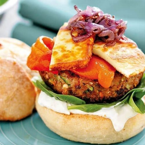 Healthier beef burgers