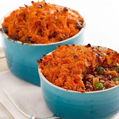 Indian-spiced cottage pies