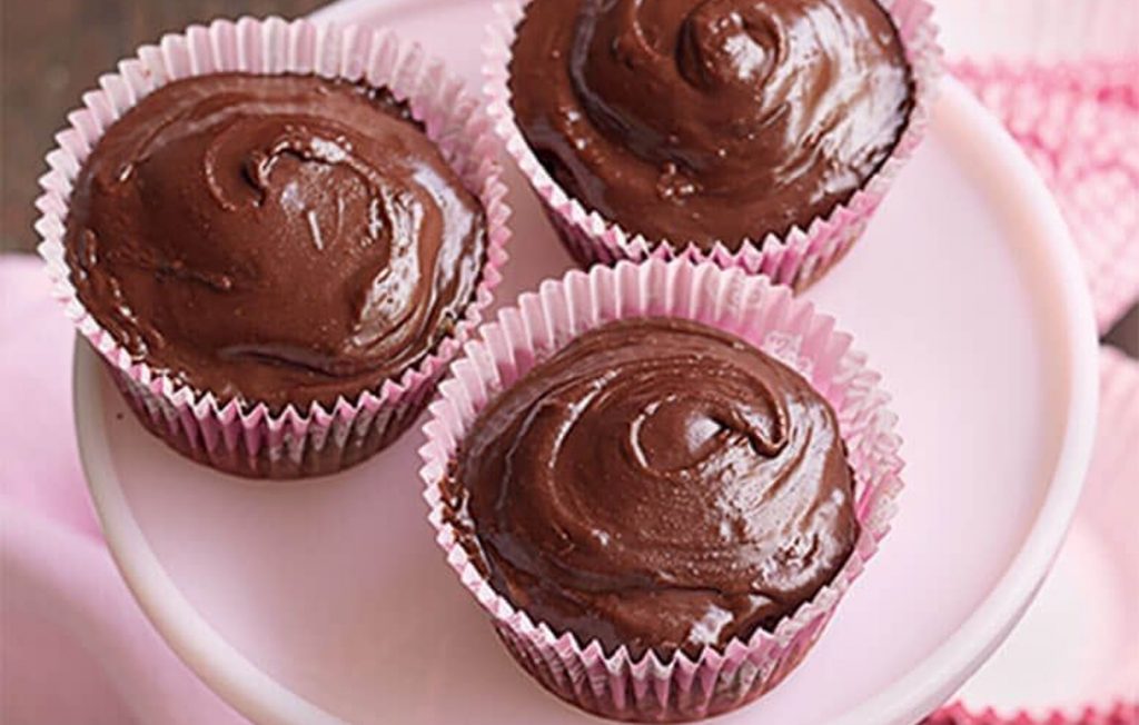 Choc jaffa cupcakes Choc jaffa cupcakes
