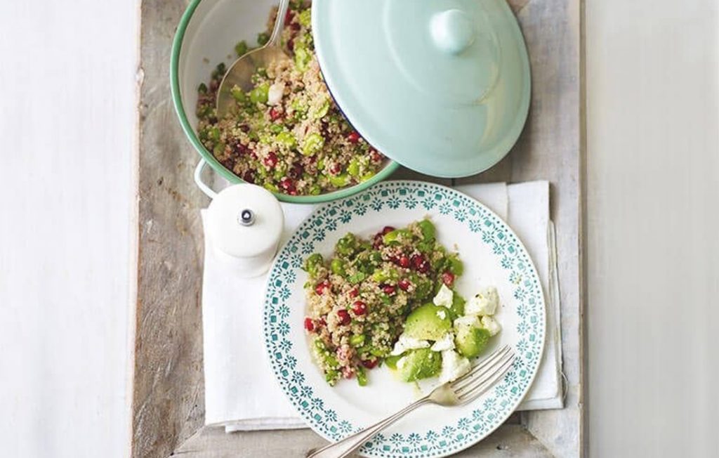 Gluten-free quinoa and pomegranate salad Gluten-free quinoa and pomegranate salad