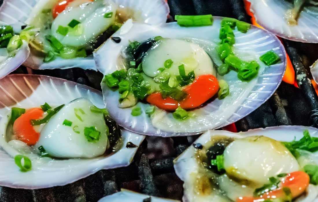 Steamed scallops in the shell - My Everyday Wellbeing