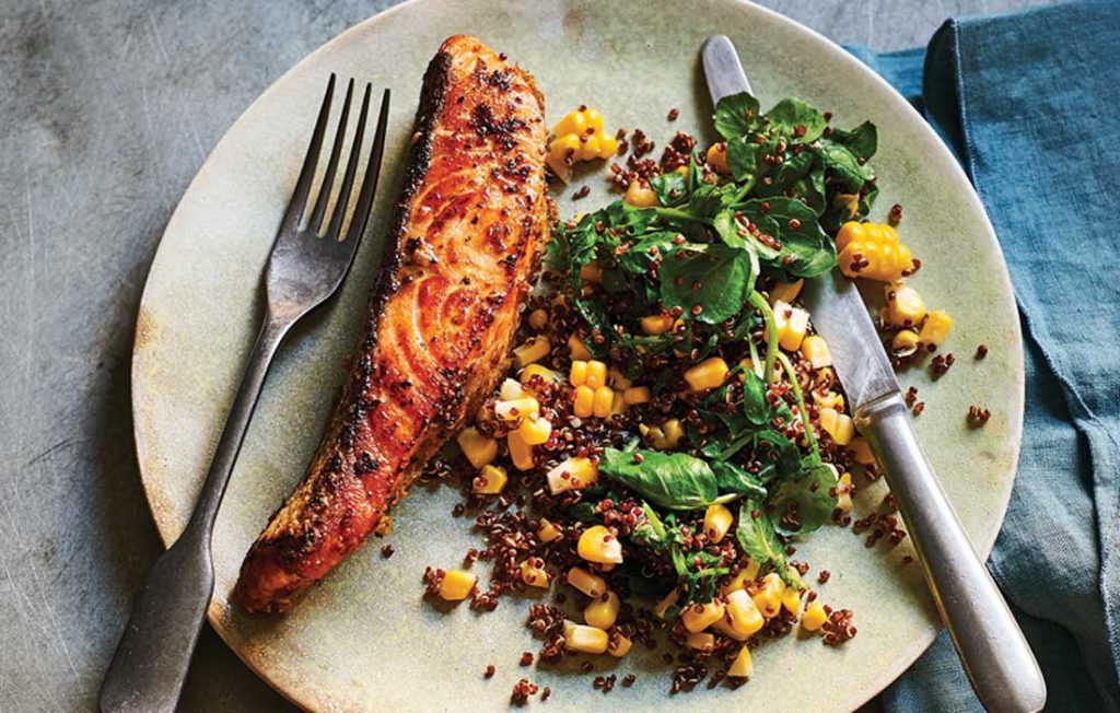 Sweet Cajun salmon
