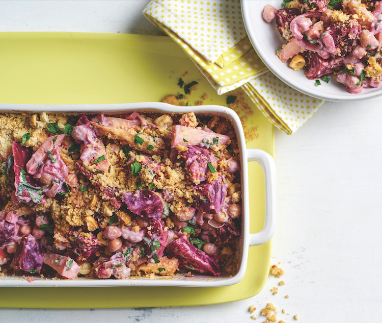 Chickpea and vegetable crumble Chickpea and vegetable crumble