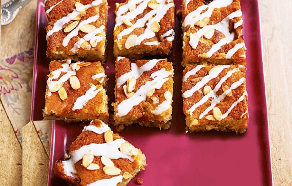 Plum and almond cake