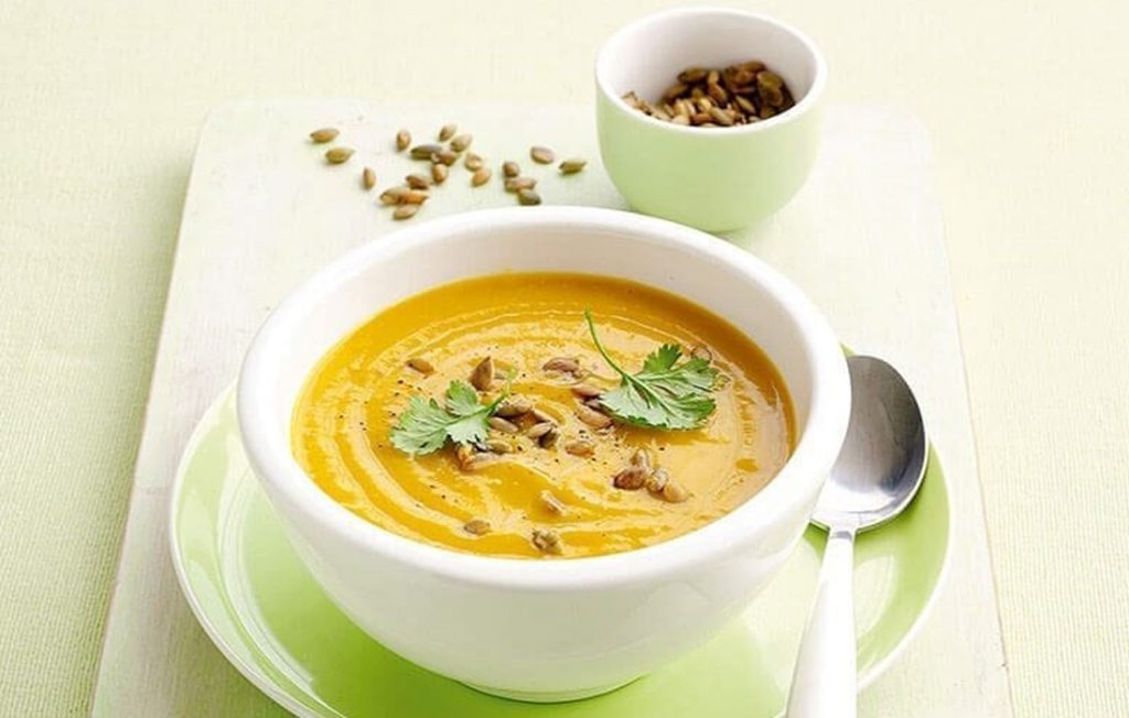 Spicy carrot soup