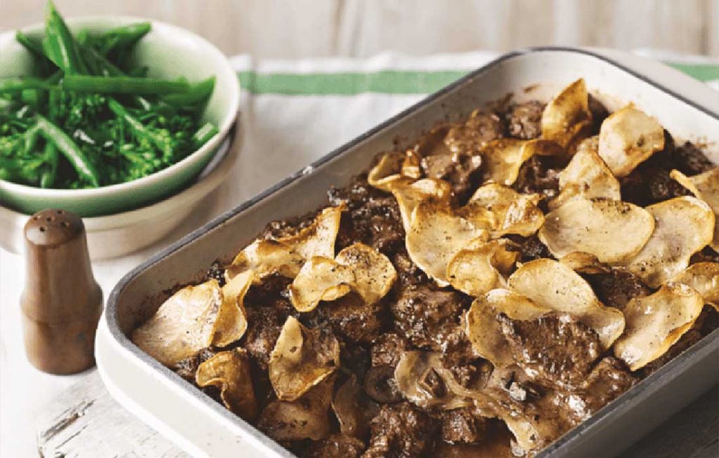 Healthier beef hot pot