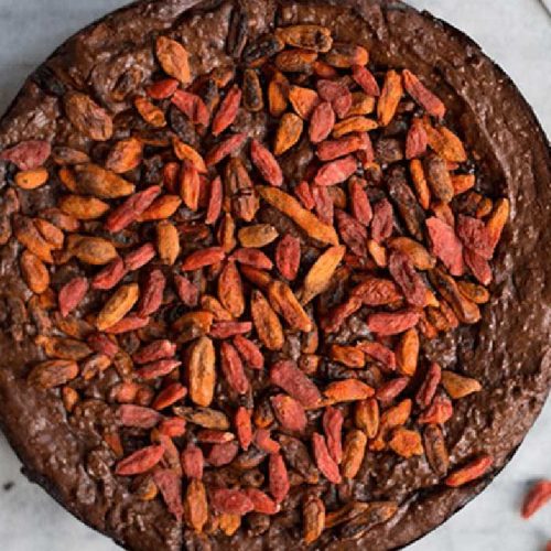 Gluten-free dark chocolate cake