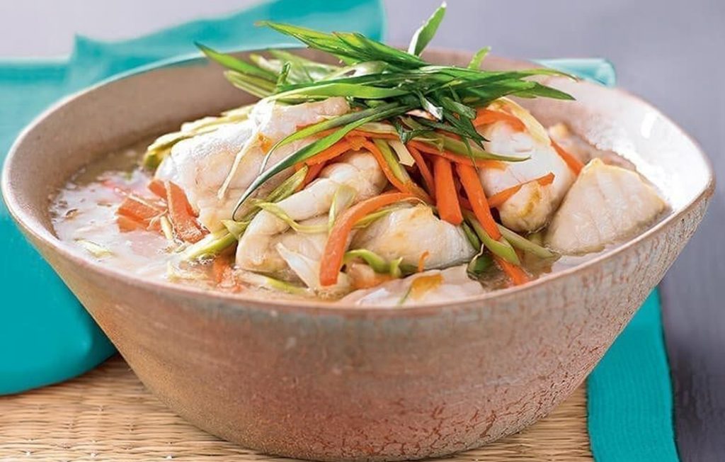 Miso fish broth