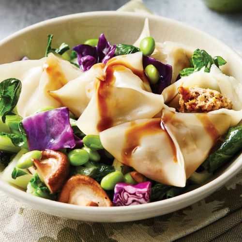Pork and five spice dumplings