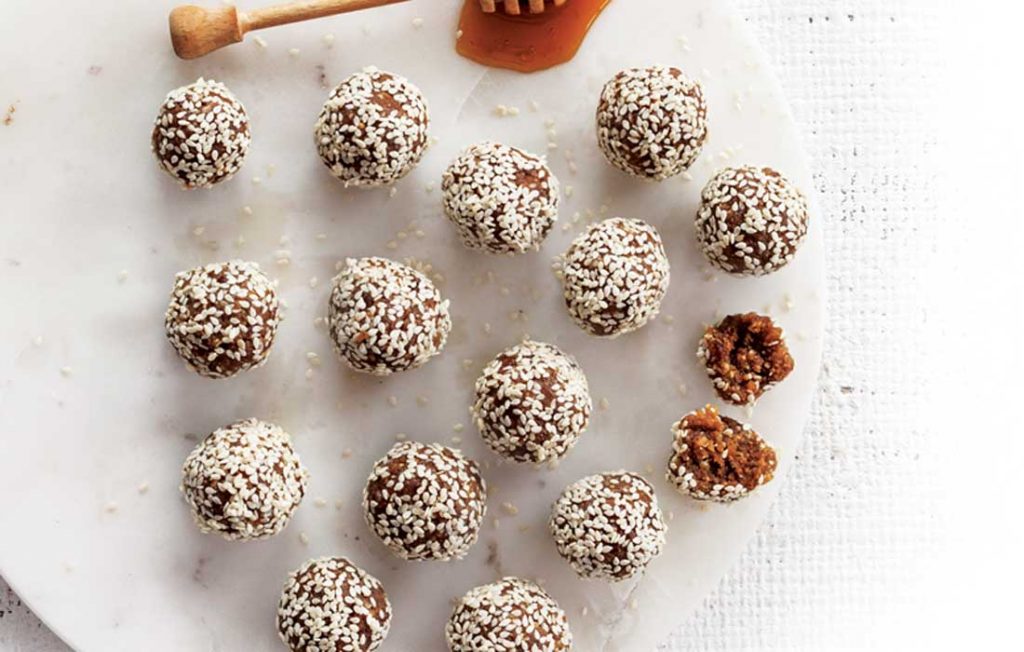 Tahini bliss balls Tahini bliss balls