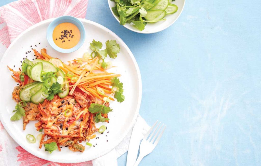 Japanese savoury pancakes