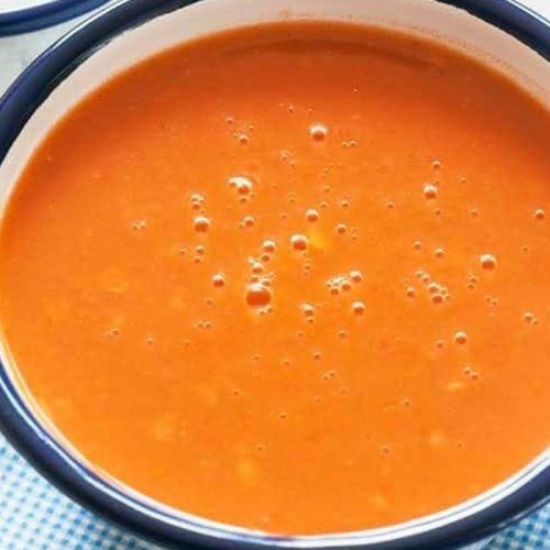 Tomato soup with basil