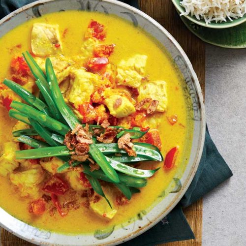 Malaysian fish curry