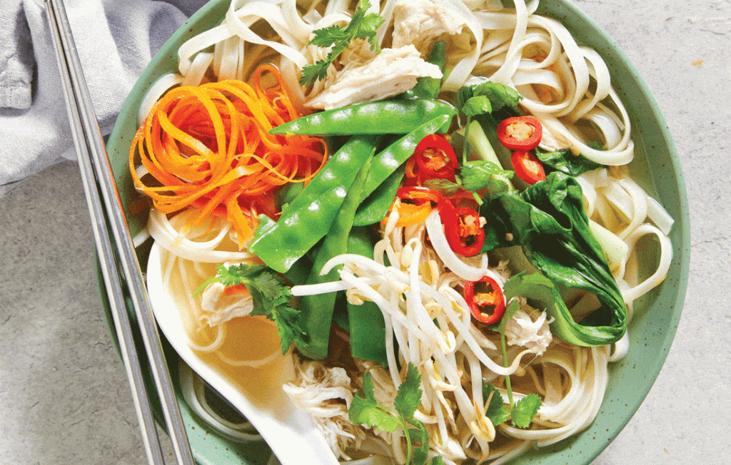 Fragrant Vietnamese chicken soup