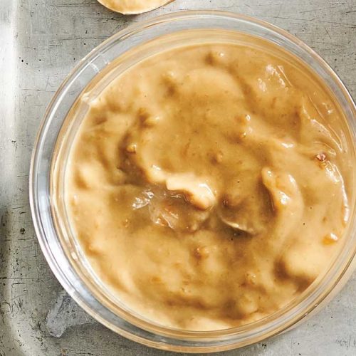 Coconut satay dipping sauce