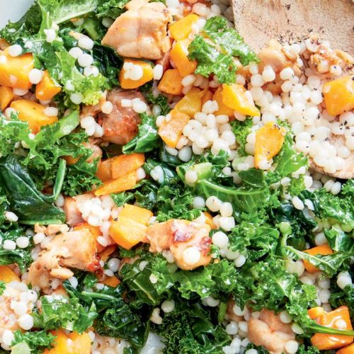 Chilli-lime chicken couscous