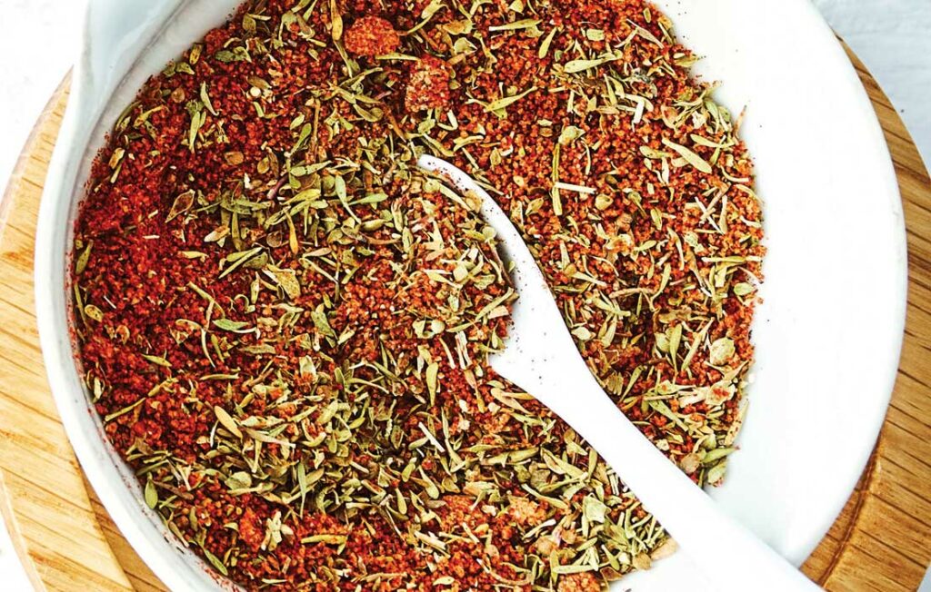 Blackened spice rub