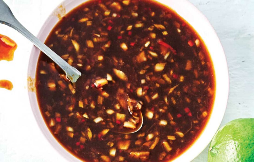 Sticky honey soy marinade