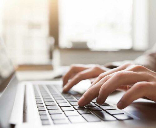 Searching symptoms on the computer
