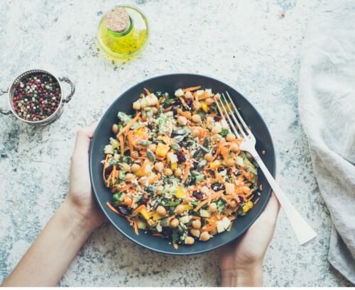 Picture of vegetarian salad