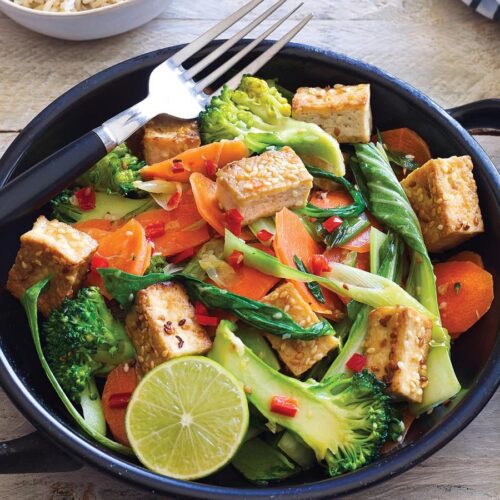 Speedy meat-free recipes for one
