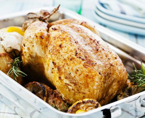 No, you shouldn’t wash raw chicken before cooking it. So why do people still do it?