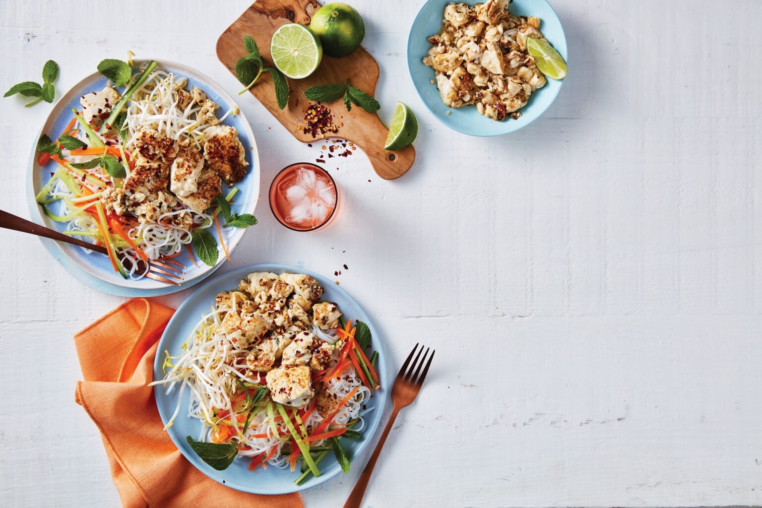 Tofu larb