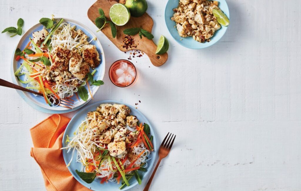Tofu larb Tofu larb