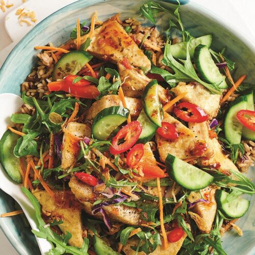 Salt and pepper tofu
