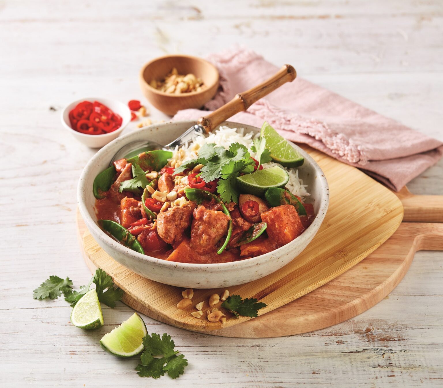 Massaman chicken curry